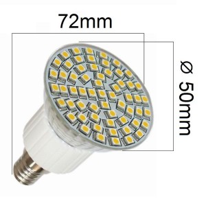 LED žárovka E14 3,5W 280lm JDR teplá, ekvivalent 30W