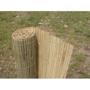Bambusová rohož plotová - štípaná 130x500 cm