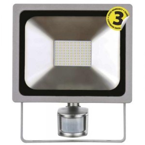 LED reflektor PROFI s PIR, 50W neutrální bílá