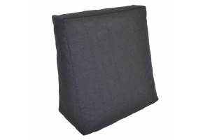 Relaxační polštář - tmavě šedý melír