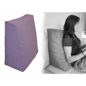 Relaxační polštář - fialový melír