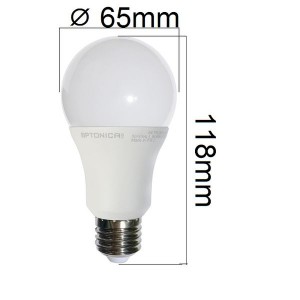 Akce: LED  žárovka E27 15W 1200lm, studená 3+1