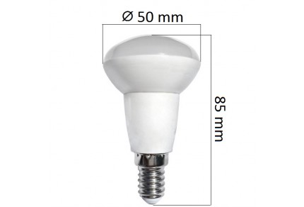 Akce: LED  žárovka E14 6W 480lm R50, studená 3+1