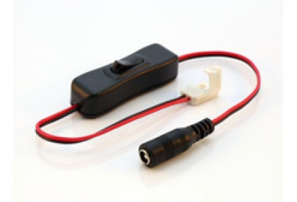 Vypínač na obyčejné LED pásky, konektor 2,1mm