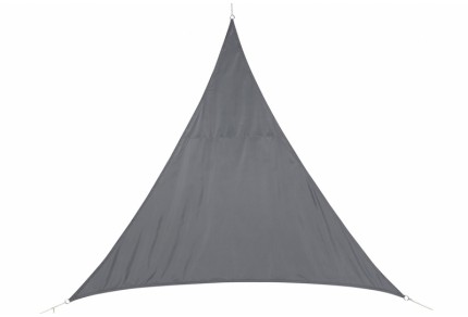 Stínící plachta trojúhelník 2m - šedá