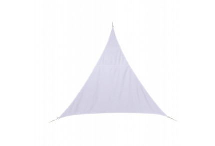 Stínící plachta trojúhelník 3m - bílá 