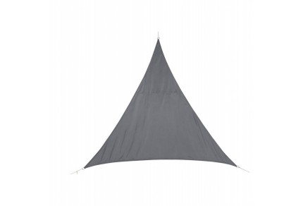 Stínící plachta trojúhelník 3m - šedá