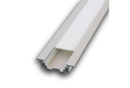 Hliníkový profil GROOVE zápustný 2m pro LED pásky, ALU lišta