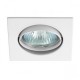 Podhledové bodové svítidlo DELTA-R ALU bílá + patice, LUX01238